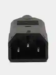 Вилка сетевая "3 PIN" пластик на кабель 250V 10A, Pro Legend