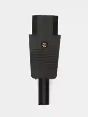 Гнездо сетевое "3 PIN" пластик на кабель 250V 10A, Pro Legend
