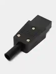 Гнездо сетевое "3 PIN" пластик на кабель 250V 10A, Pro Legend