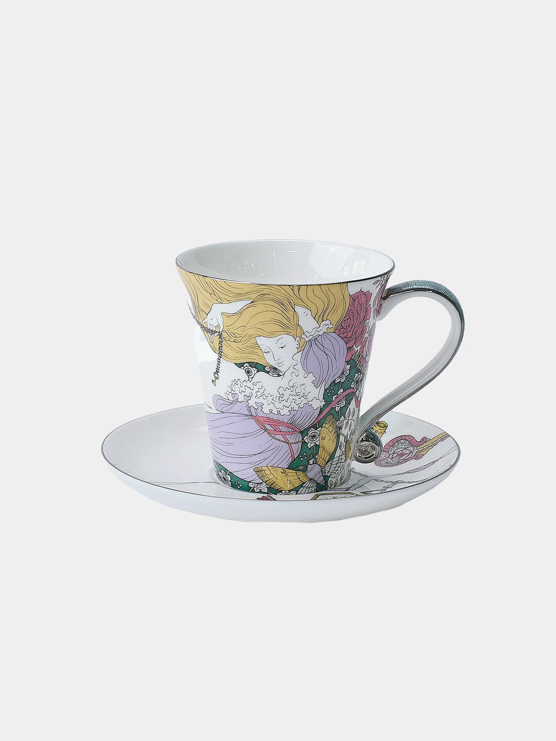 Набор чашка и блюдце TEA SET ALICE