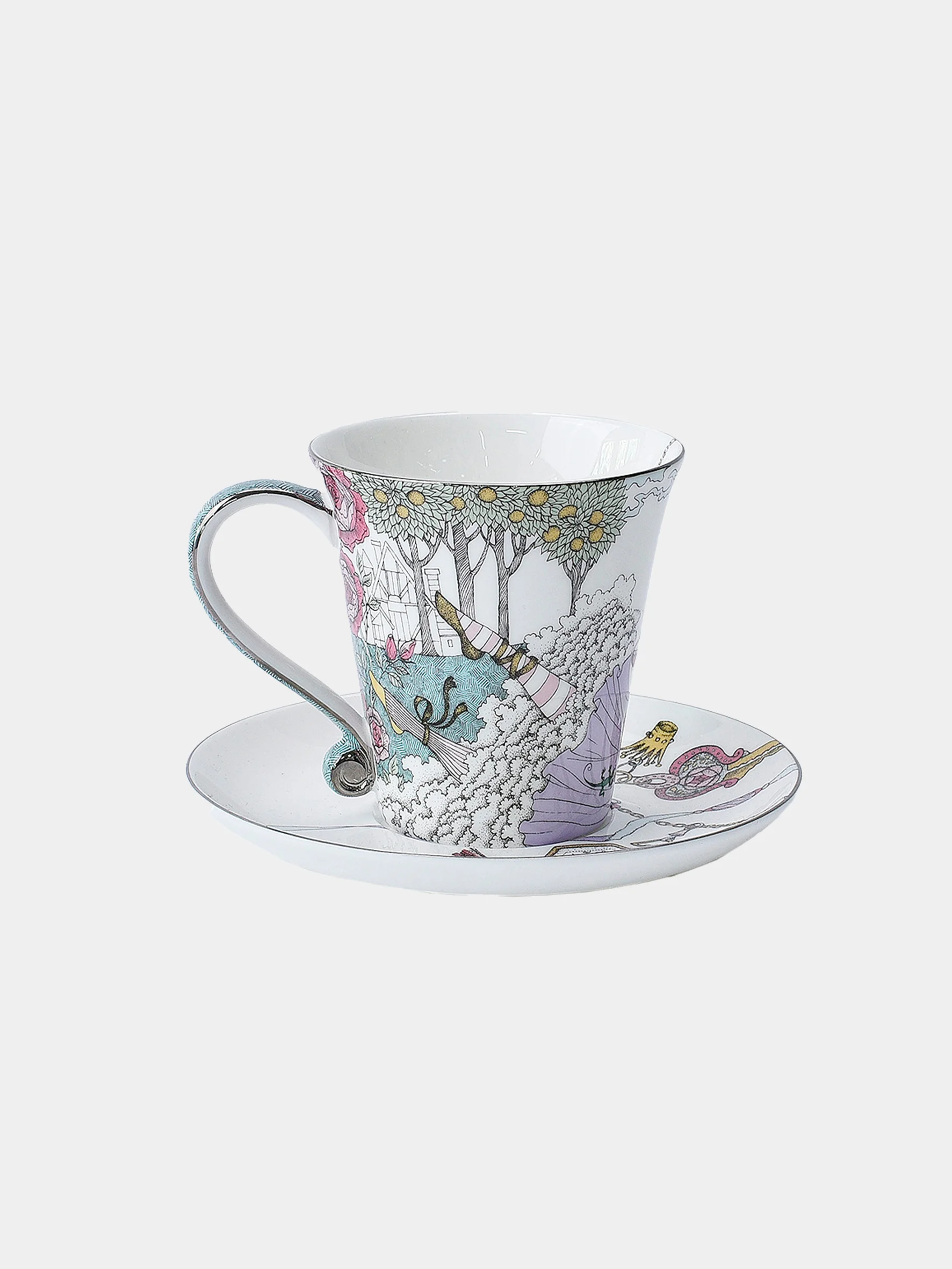 Набор чашка и блюдце TEA SET ALICE