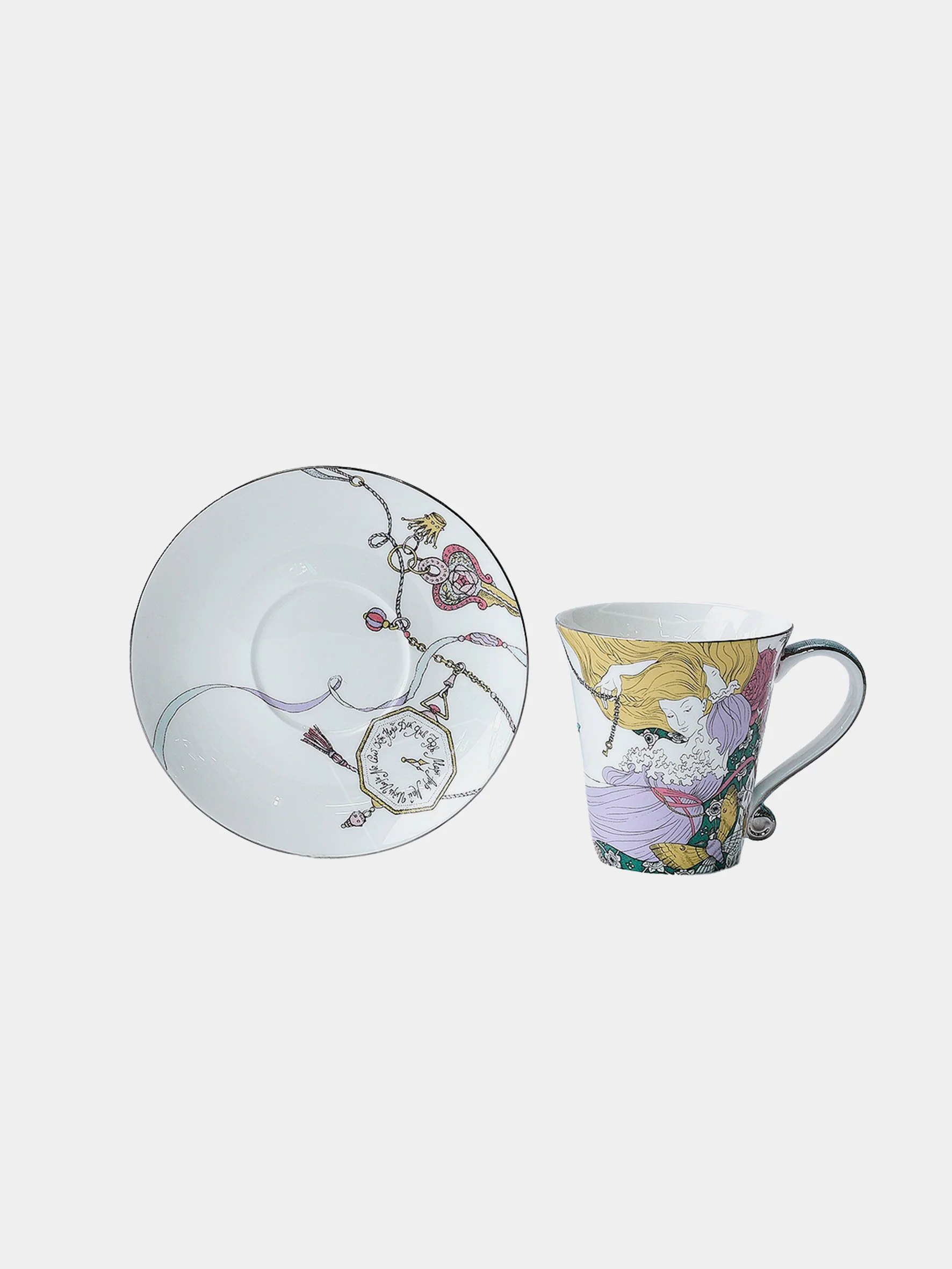 Набор чашка и блюдце TEA SET ALICE
