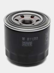 Масляный фильтр MANN-FILTER W811/80 производство Юж. Корея