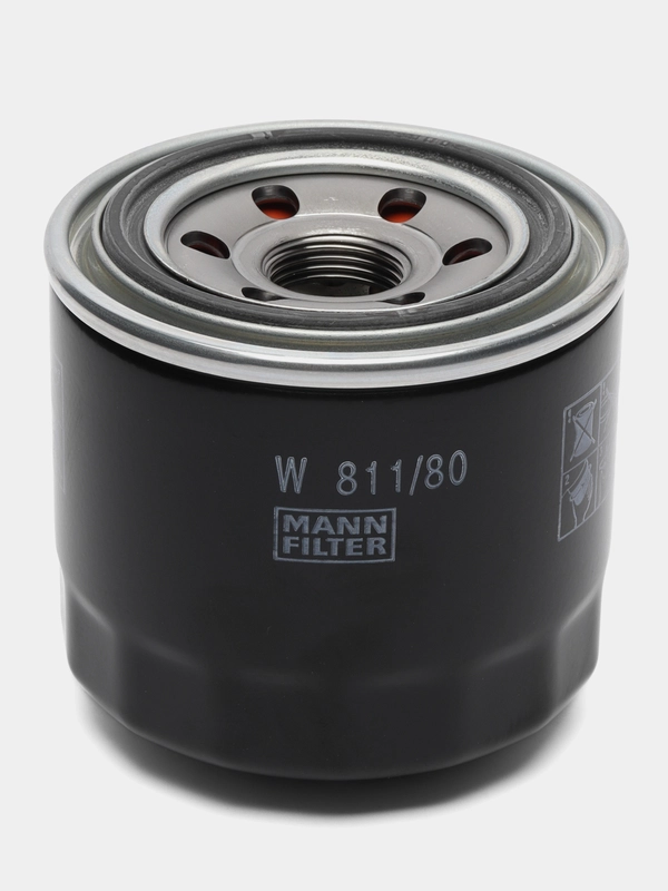 Масляный фильтр MANN-FILTER W811/80 производство Юж. Корея