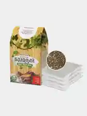 Алый фито сбор трав для бани, натуральные ароматизаторы/сауны и фитобочки Душа Бани, 80 г