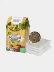 Бежевый фито сбор трав для бани, натуральные ароматизаторы/сауны и фитобочки Душа Бани, 80 г