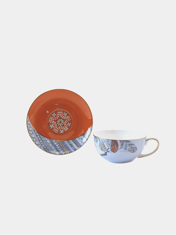 Набор чашка и блюдце TEA SET TRO