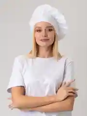 Колпак повара "Гриб" Бязь, белый