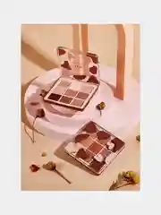 Палетка теней для век Kulio, матовые, нюд, блестящие, перламутровые