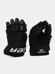 Черный хоккейные перчатки игрока S21 BAUER X GLOVE - JR