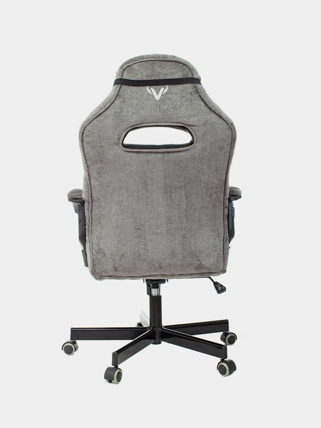Серый компьютерное геймерское кресло Zombie VIKING 6 KNIGHT Fabric
