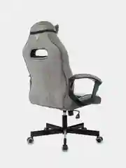 Серый компьютерное геймерское кресло Zombie VIKING 6 KNIGHT Fabric