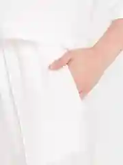 Белый костюм, комплект женский в пижамном стиле, из муслина