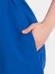 Лавандовый костюм женский льняной