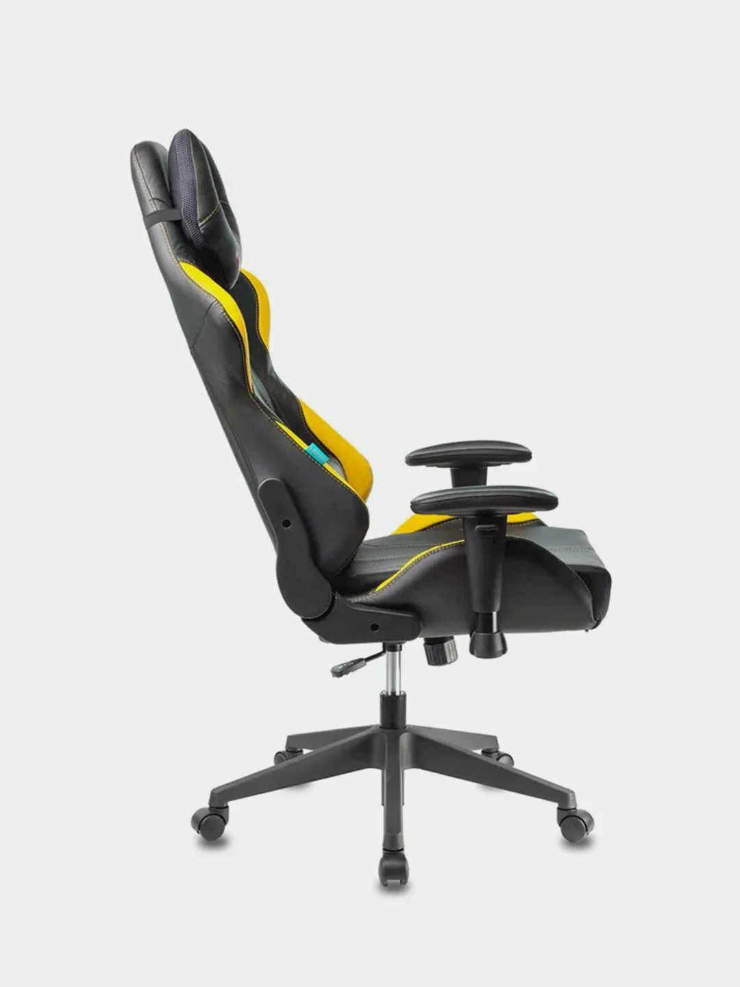 Желтый компьютерное игровое геймерское кресло Zombie  VIKING 5 AERO