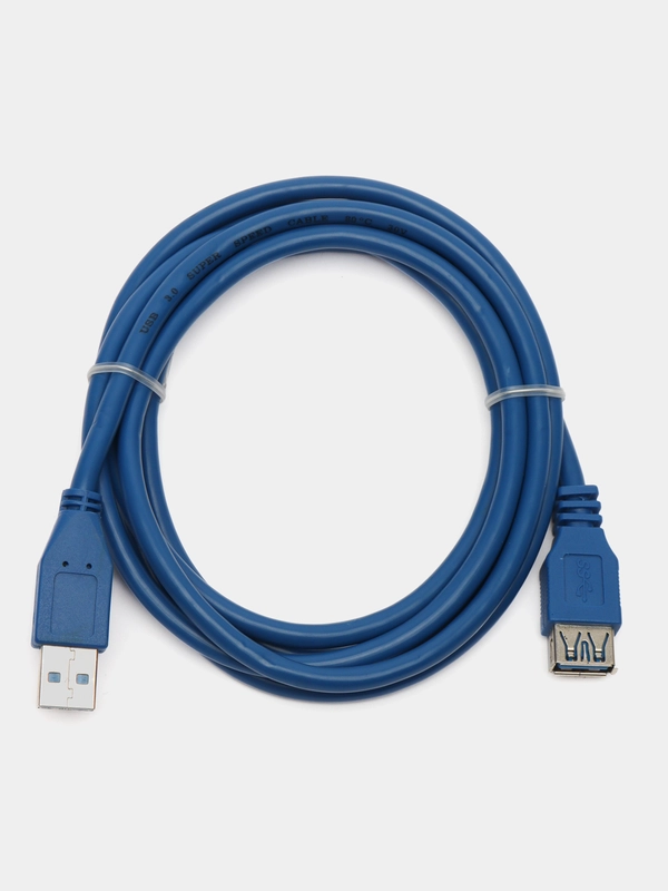 Кабель USB3.0 А вилка-USB А розетка, длина 1.8 м.
