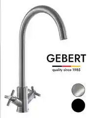 GEBERT GB14028 LOFT X cмеситель для кухни, высокий излив, нержавеющая сталь