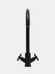 Черный gebert GB14028 LOFT X cмеситель для кухни, высокий излив, нержавеющая сталь