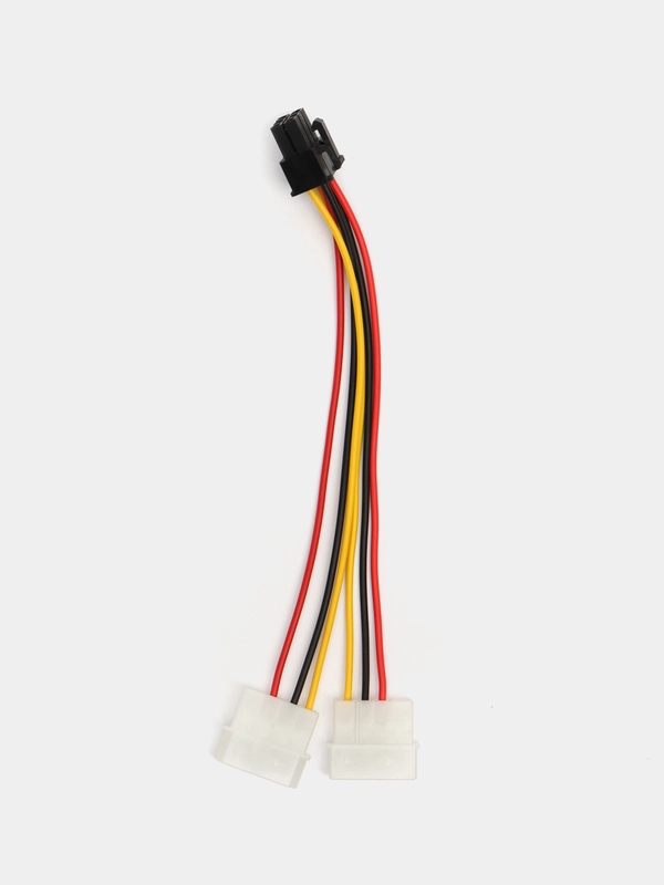 Переходник питания для видеокарт Pro Legend 6 pin to 2 molex (Video power), 15 см
