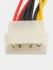 Переходник питания Sata 1big to 1SATA+1big,10 см