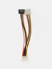 Переходник питания Sata 1big to 1SATA+1big,10 см