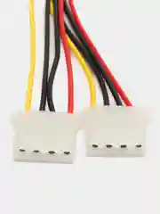 Разветвитель питания Molex 1 to 2 big, 5+12V, 10см