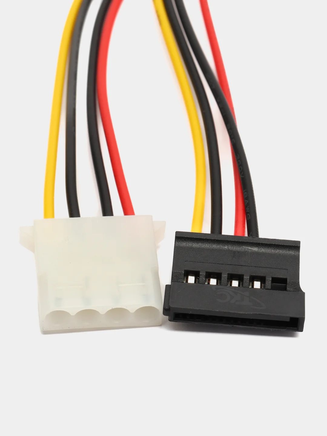 Переходник питания Sata 1big to 1SATA+1big,10 см