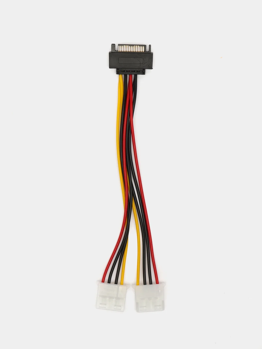 Переходник питания 1 SATA-M - 2 (big-F) Molex, 20см
