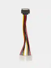 Переходник питания 1 SATA-M - 2 (big-F) Molex, 20см