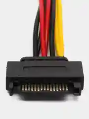 Переходник питания 1 SATA-M - 2 (big-F) Molex, 20см