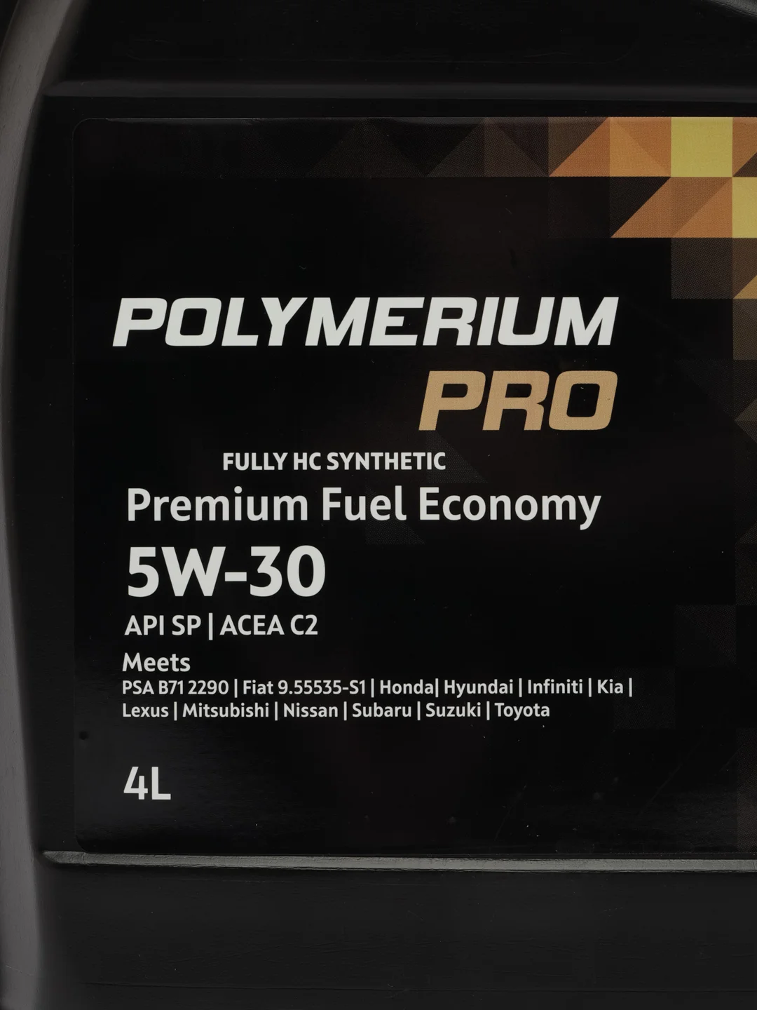Polymerium Pro 5W-30 Premium Fuel Economy С2 4L