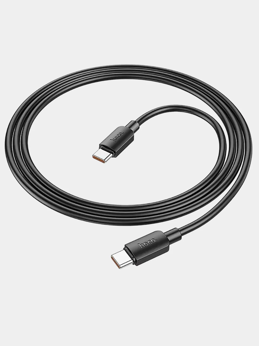 Черный кабель для зарядки Hoco X96 Hyper (60W, 100W) Type-C для быстрой зарядки (Type-C - Type-C)