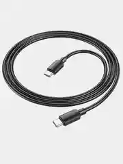 Черный кабель для зарядки Hoco X96 Hyper (60W, 100W) Type-C для быстрой зарядки (Type-C - Type-C)