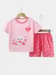 Костюм футболка и шорты, комплект для девочек