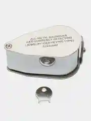 Лупа ювелирная 40х, 25 мм, с подсветкой (2 LED) Pro Legend
