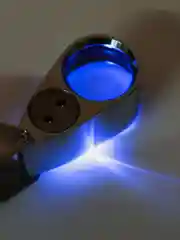 Лупа ювелирная 40х, 25 мм, с подсветкой (2 LED) Pro Legend
