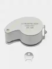 Лупа ювелирная Pro Legend 40х-25мм с подсветкой (2 LED)