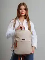 Бежевый рюкзак спортивный, унисекс