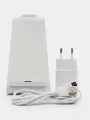 Белый беспроводная зарядка 3 в 1, для iPhone, iWatch, AirPods, Android