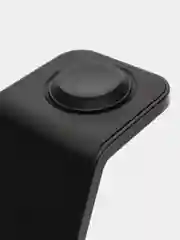 Черный беспроводная зарядка 3 в 1, для iPhone, iWatch, AirPods, Android
