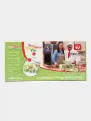 Зеленый терка для овощей / Овощерезка ручная универсальная Nicer Dicer