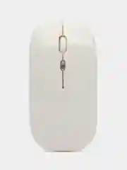 Белый мышь компьютерная, бесшумная, беспроводная, RGB-подсветка, USB зарядка
