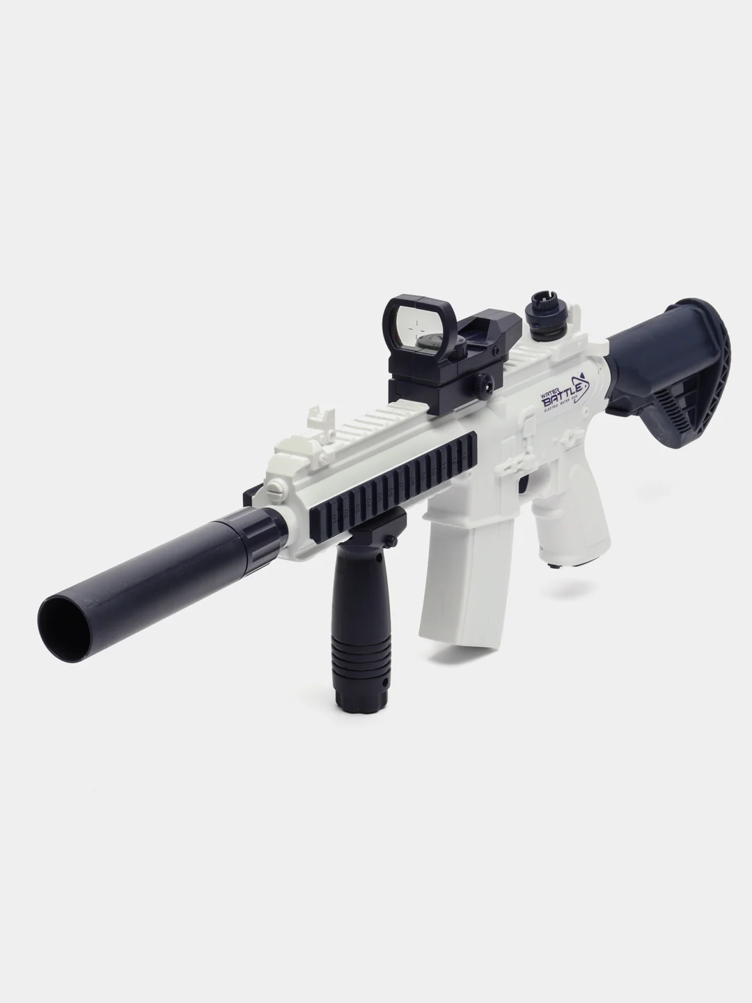 Голубой водный пистолет автомат WATER GUN