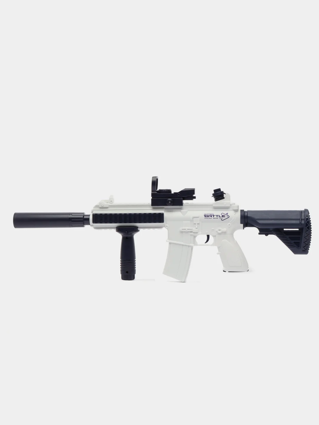 Голубой водный пистолет автомат WATER GUN