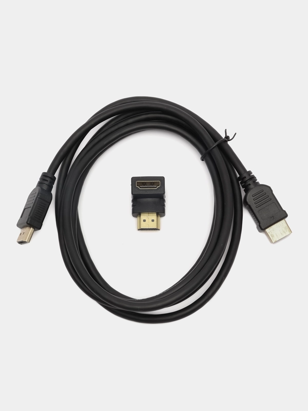 Кабель HDMI (M) - HDMI (M) Pro Legend, 1,8 м. [вер. 2.0, Угловой разъем], [HDC1.8]