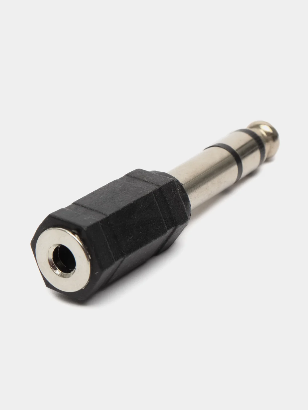 Переходник Jack 6.3 mm вилка - Jack 3.5 mm розетка, аудио-стерео