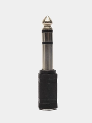 Переходник Jack 6.3 mm вилка - Jack 3.5 mm розетка, аудио-стерео
