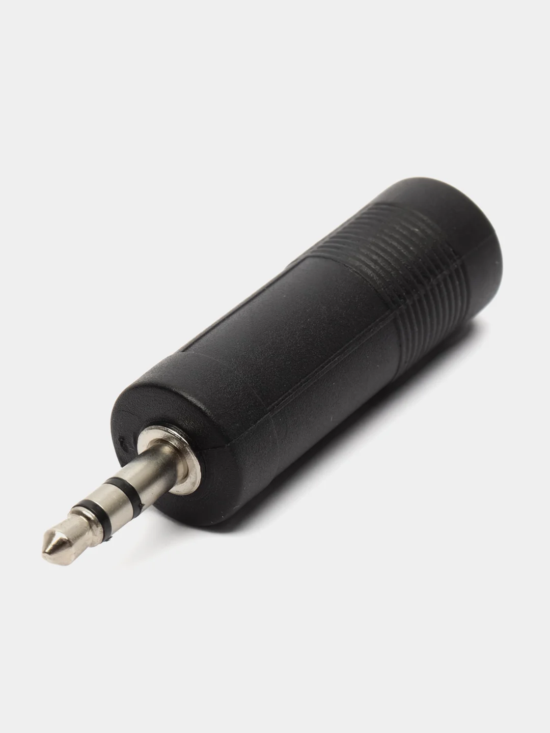 Переходник Jack 3.5 mm вилка - Jack 6.3 mm розетка, аудио-стерео