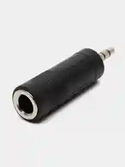 Переходник Jack 3.5 mm вилка - Jack 6.3 mm розетка, аудио-стерео