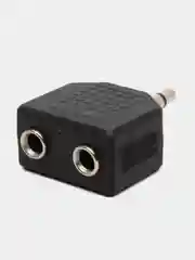 Переходник Jack 3.5 mm вилка <--> 2хJack 3.5 mm розетка, стерео-аудио